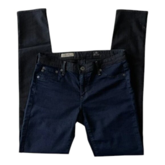 AG Adriano Goldschmied Jeans The Ally Color Blocked Legging Skinny Pants 29 - Picture 2 of 5